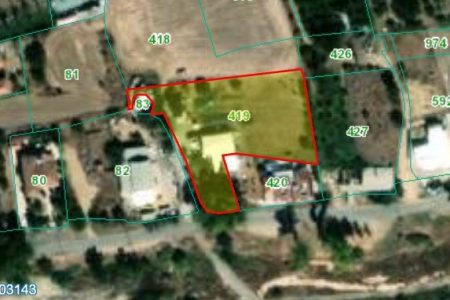 For Sale: Residential land, Dali, Nicosia, Cyprus FC-34806