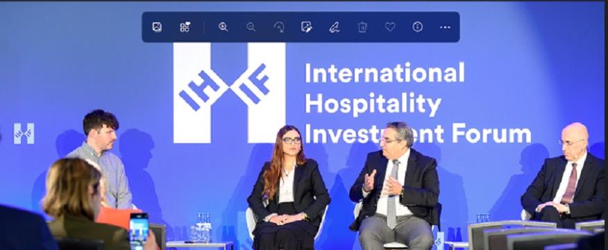 Invest Cyprus: Dynamic at the International Hospitality Investment Forum