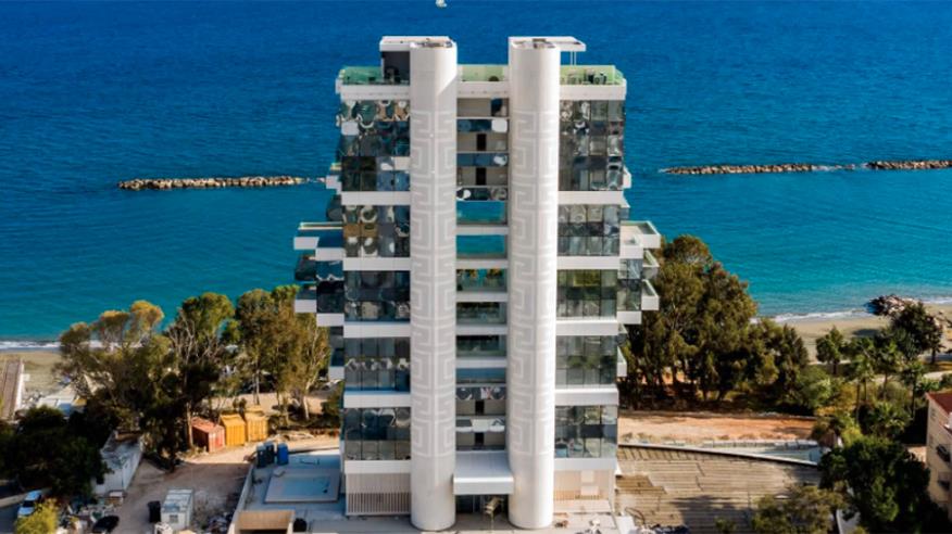 The Symbol Residence tower in Limassol is taking shape