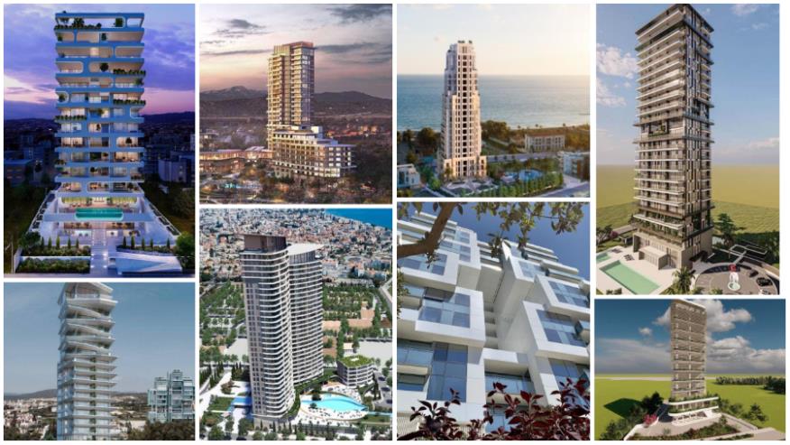 Ten new towers rising in Limassol