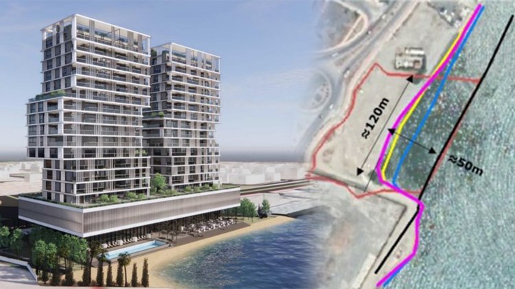 AQUA Residences: The towers that will be erected “inside” the sea in Larnaca