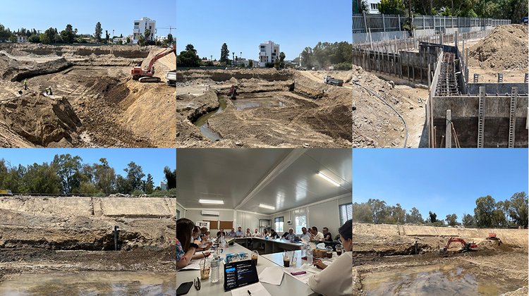 Intensive work for the new Cyprus Museum – XZA architects at the construction site