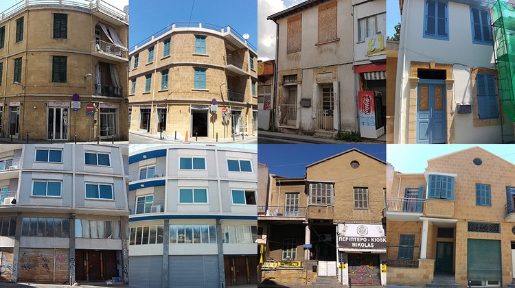 Lifting of buildings in the historic center of Nicosia