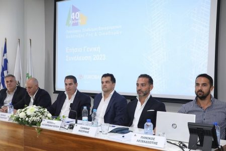 Yannis Misirlis is the new president of the Association of Land and Building Development Entrepreneurs