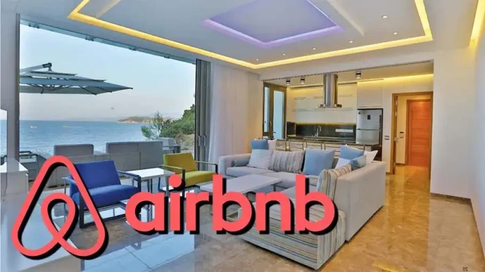 Two per cent of dwellings rented through Airbnb