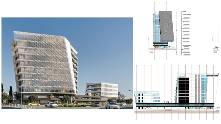 A new office development in Nicosia at a cost of 20 million euros is under consultation