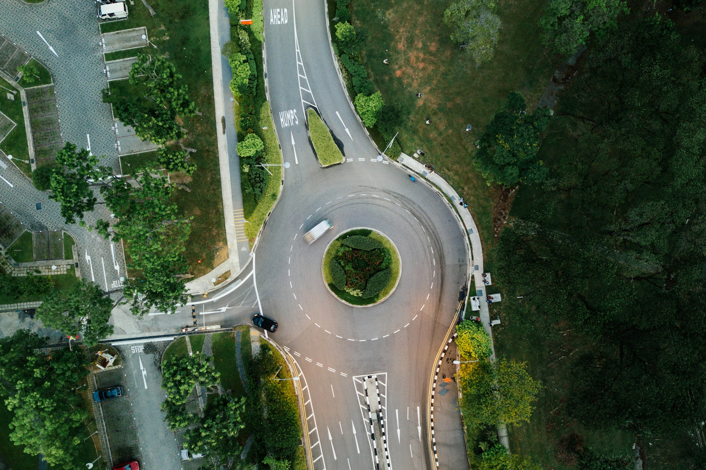 New changes in the transport infrastructure of Episkopi : construction of a roundabout