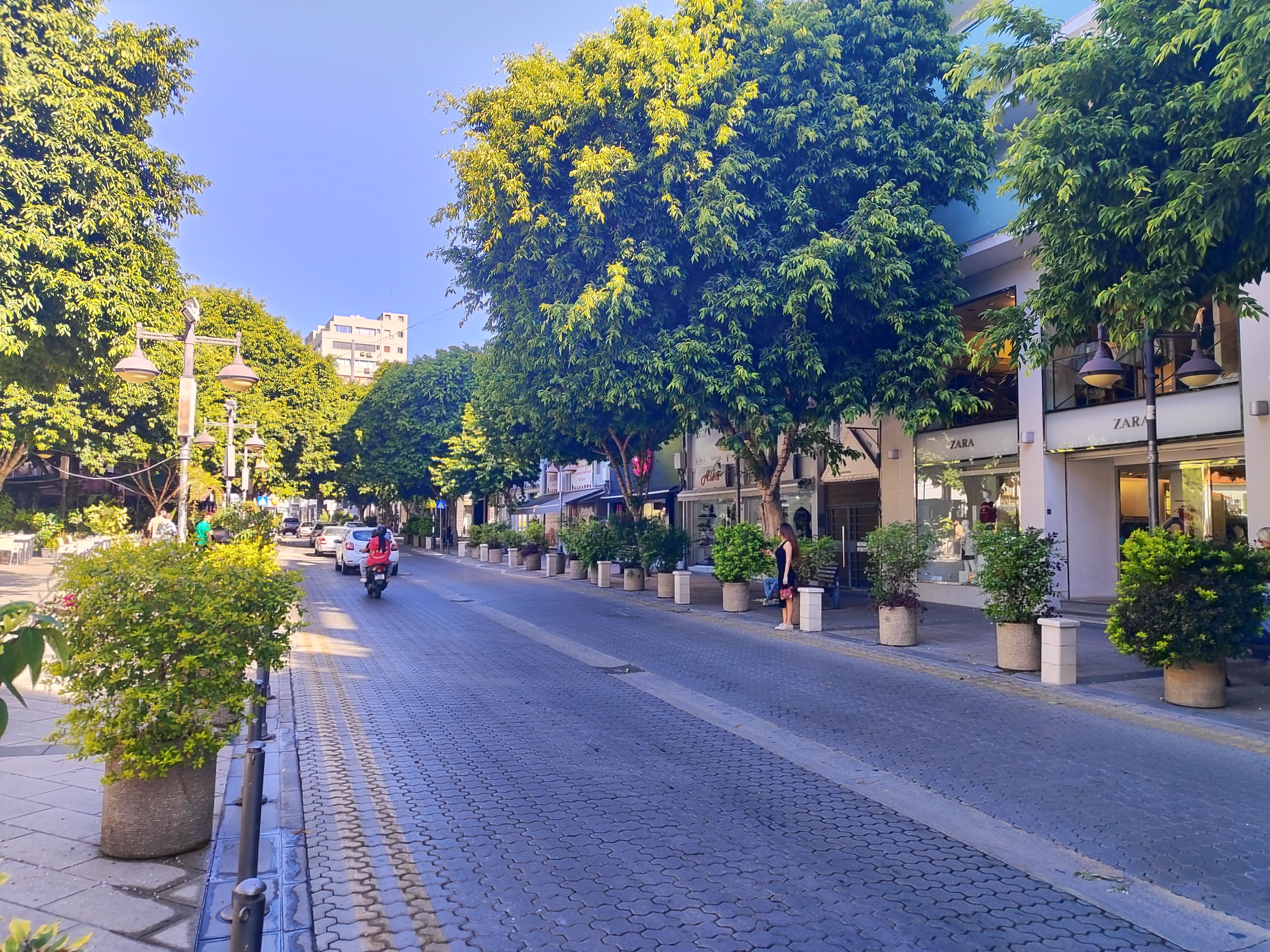 Anexartisias Street in Limassol