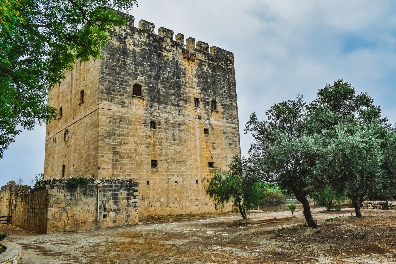 Kolossi Castle in Cyprus