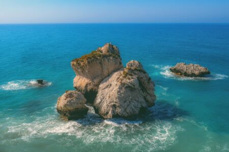 Aphrodite’s Rock (Petra tou Romiou) in Cyprus