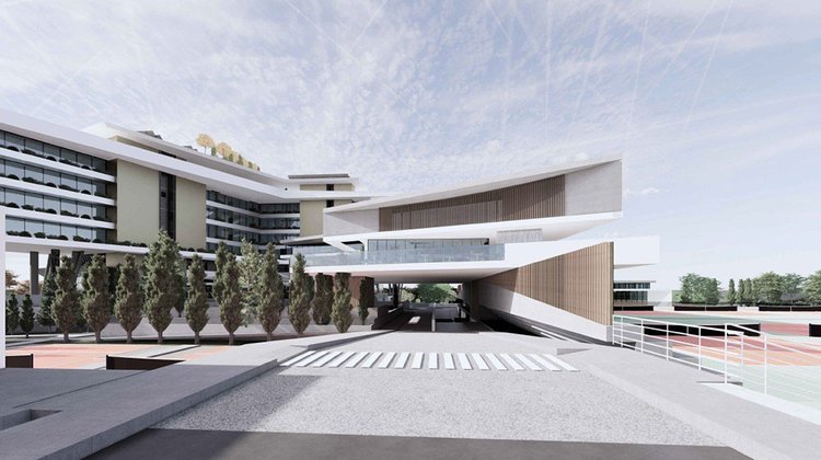 Wolga – a new residential complex in Limassol with a hotel, sports complex and recreation areas