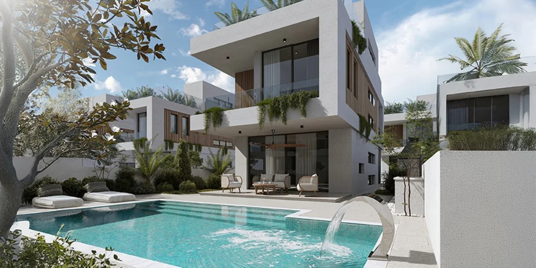 Premiere Pearl , Noera and Marina Villas – modern residential complexes by the sea near Protaras