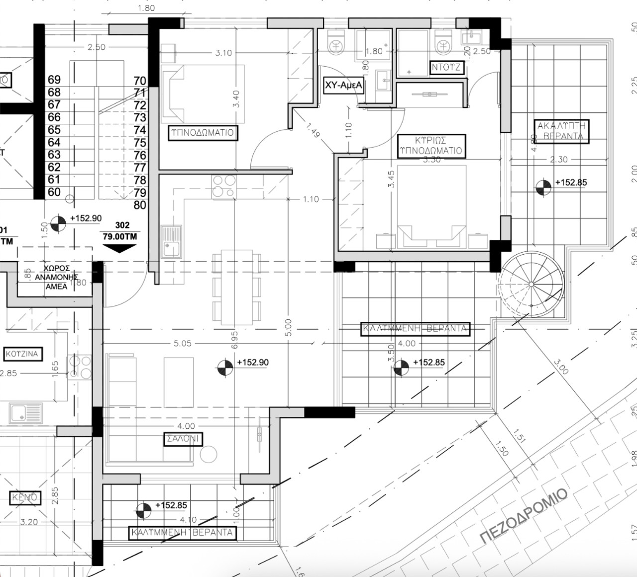 For Sale: Penthouse, Agios Athanasios, Limassol, Cyprus FC-59378 - #3 For Sale: Penthouse, Agios Athanasios, Limassol, Cyprus FC-59378 - #3