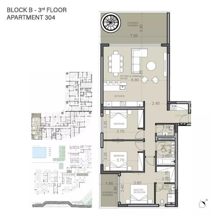 For Sale: Penthouse, Kato Paphos, Paphos, Cyprus FC-59742 - #9