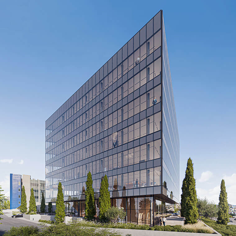 “The Triangle” – Class A commercial property in Limassol