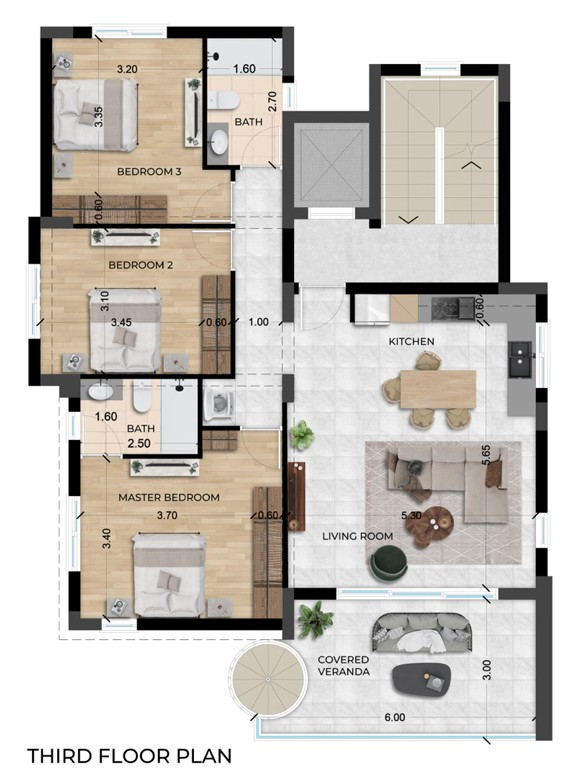 For Sale: Penthouse, Agios Athanasios, Limassol, Cyprus FC-60522 - #7 For Sale: Penthouse, Agios Athanasios, Limassol, Cyprus FC-60522 - #7