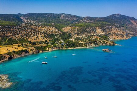 Akamas National Park is a protected area in Cyprus where nature remains pristine