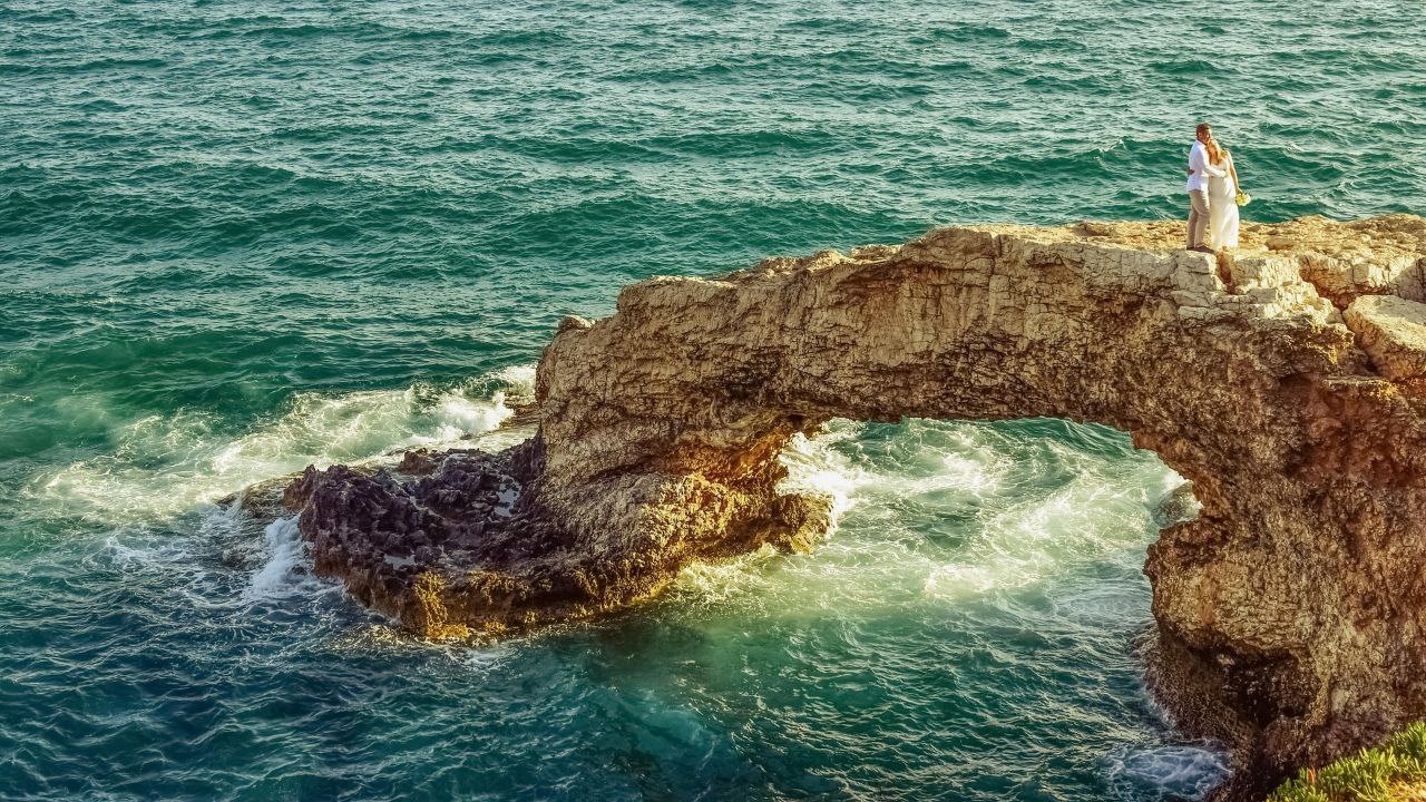 Lovers’ Bridge in Ayia Napa – the pearl of the Cyprus coast