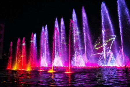 Singing Fountain Show in Cyprus – the magic of water, light, and music