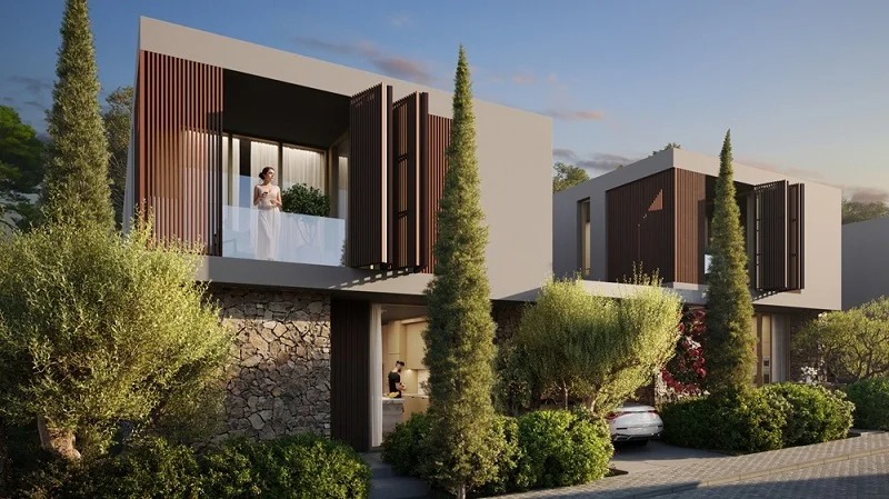 Morea by INEX in Cyprus – a gated complex with modern villas and infrastructure by the sea in Paphos
