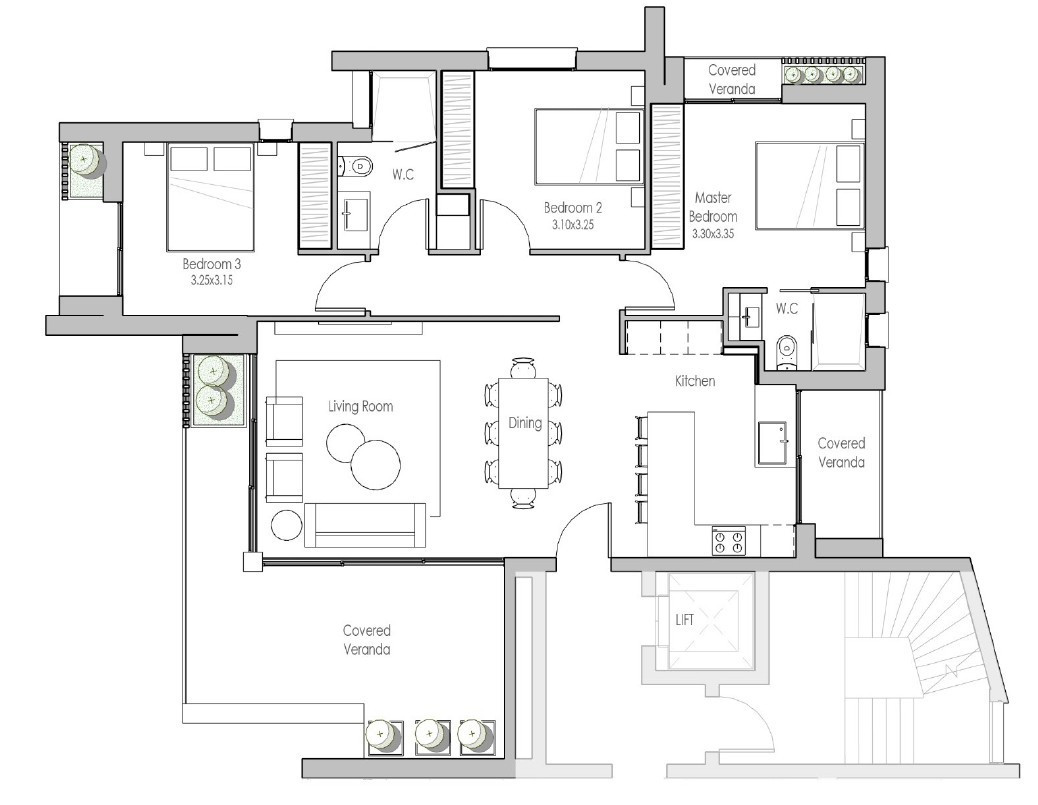 For Sale: Apartments, Agios Pavlos, Paphos, Cyprus FC-60702 - #5 For Sale: Apartments, Agios Pavlos, Paphos, Cyprus FC-60702 - #5
