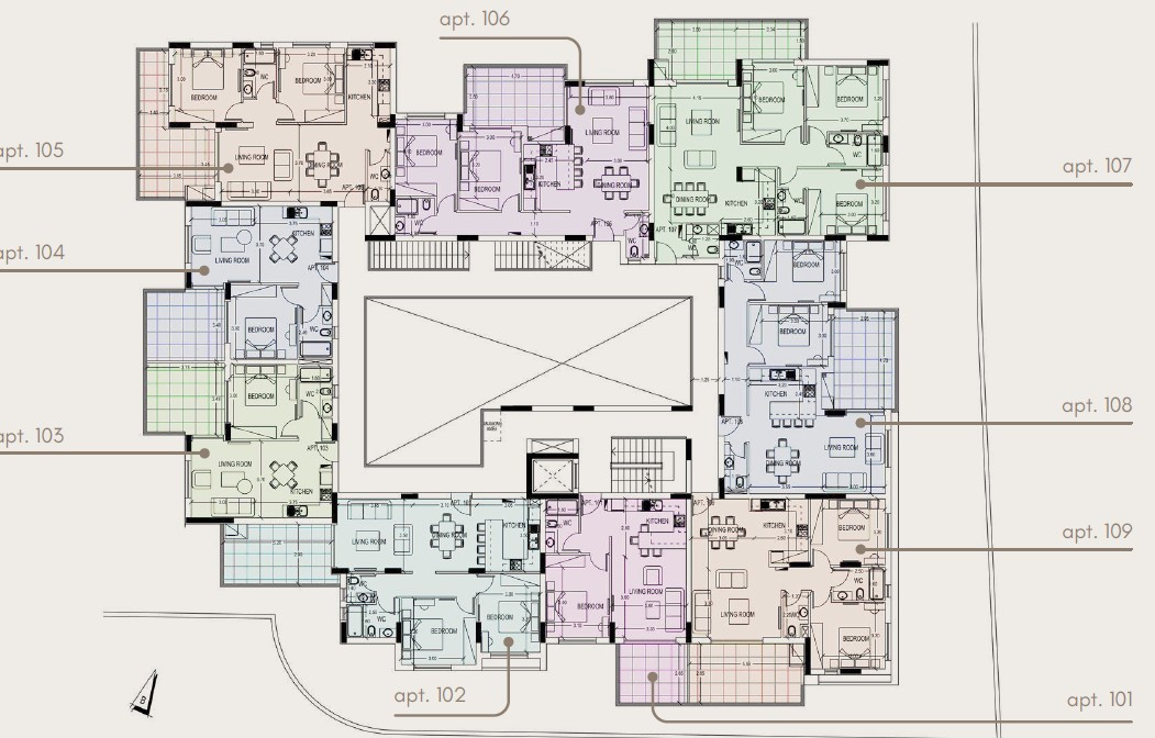 For Sale: Apartments, Erimi, Limassol, Cyprus FC-60747 - #6 For Sale: Apartments, Erimi, Limassol, Cyprus FC-60747 - #6