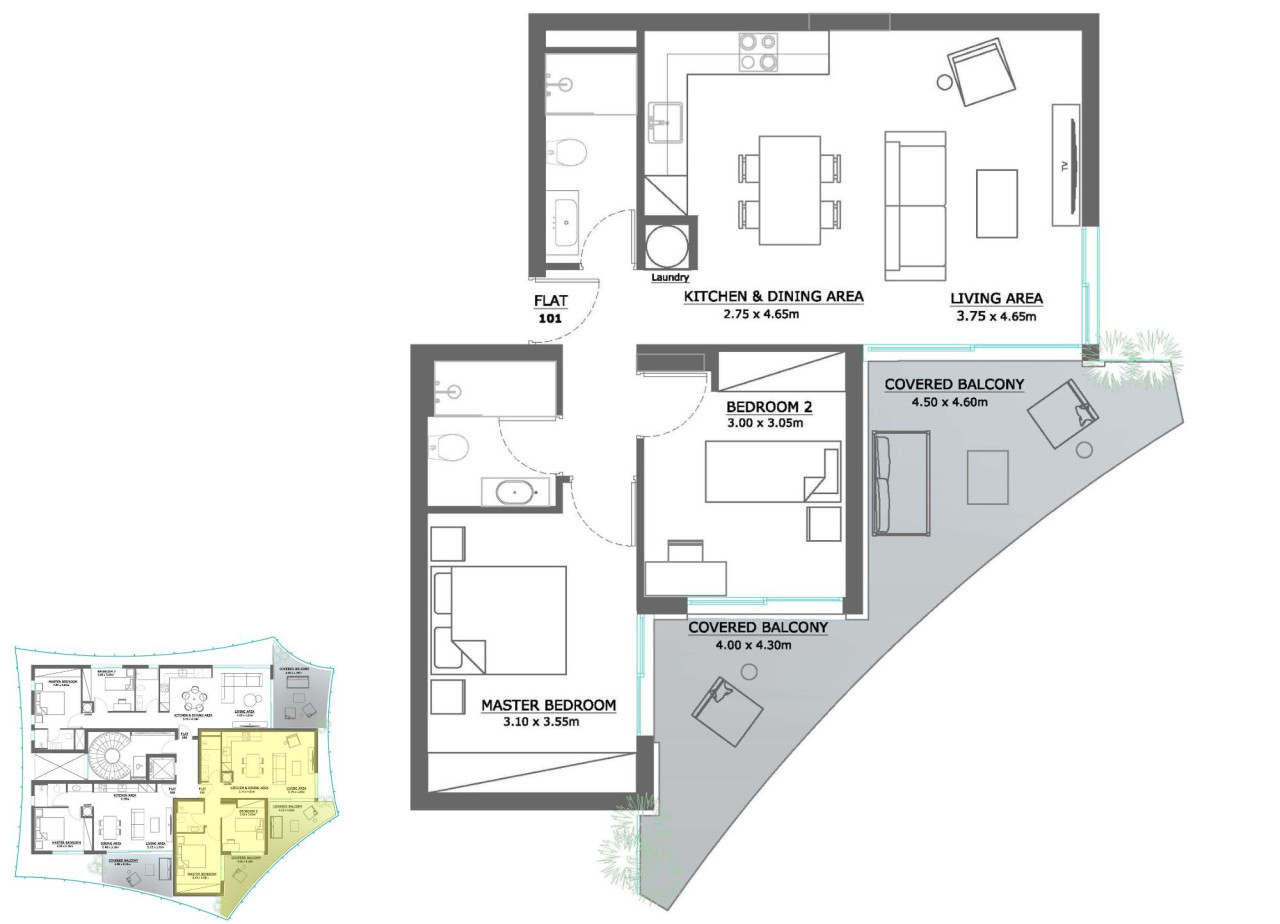 For Sale: Apartments, Makedonitissa, Nicosia, Cyprus FC-60825 - #4