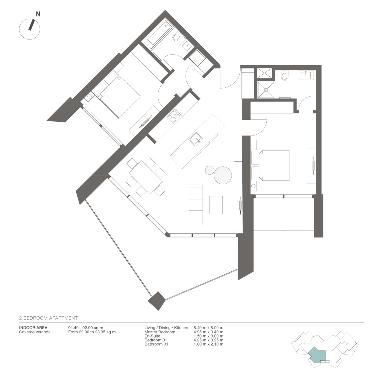For Rent: Apartments, Potamos Germasoyias, Limassol, Cyprus FC-61215 - #6