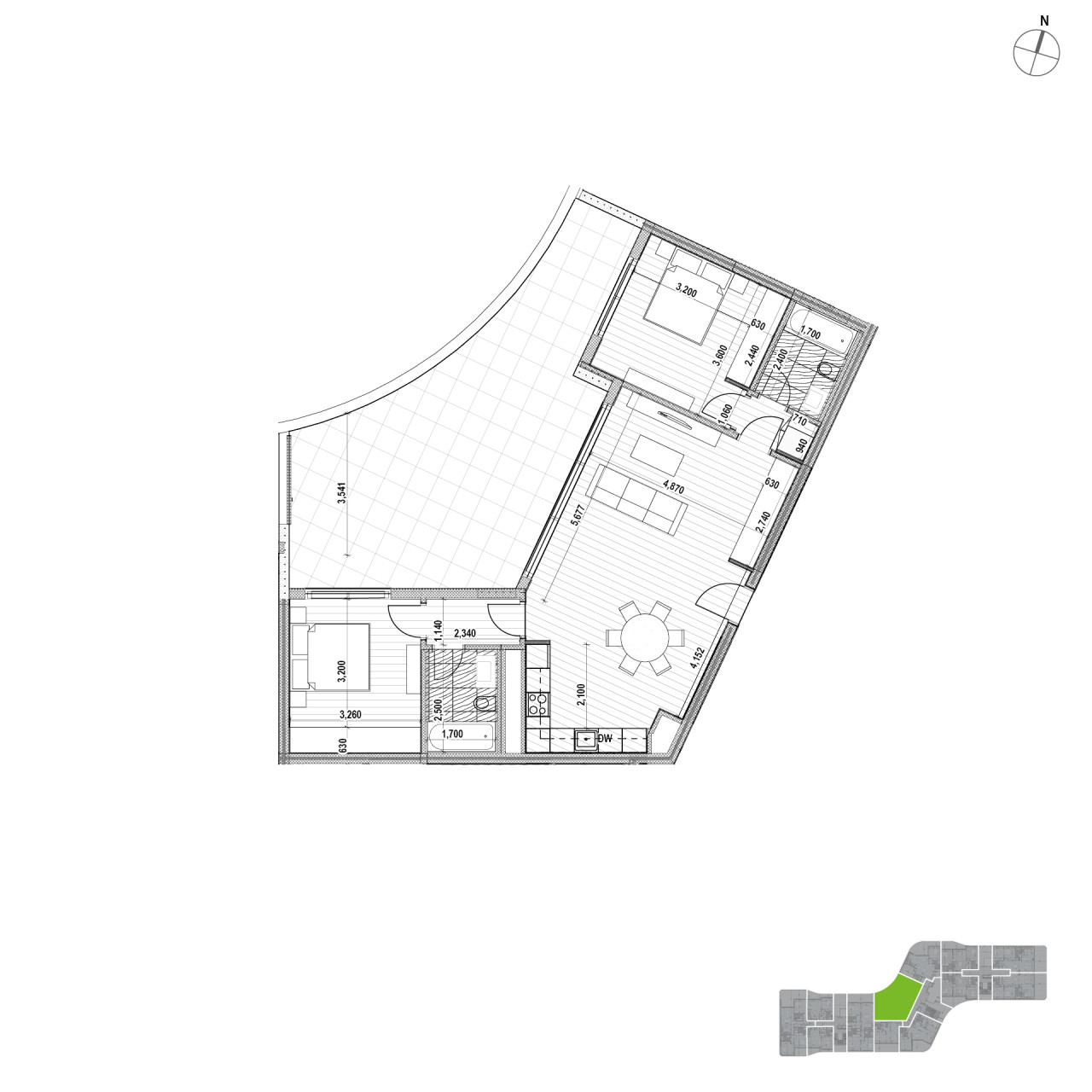 For Rent: Apartments, Potamos Germasoyias, Limassol, Cyprus FC-61220 - #16