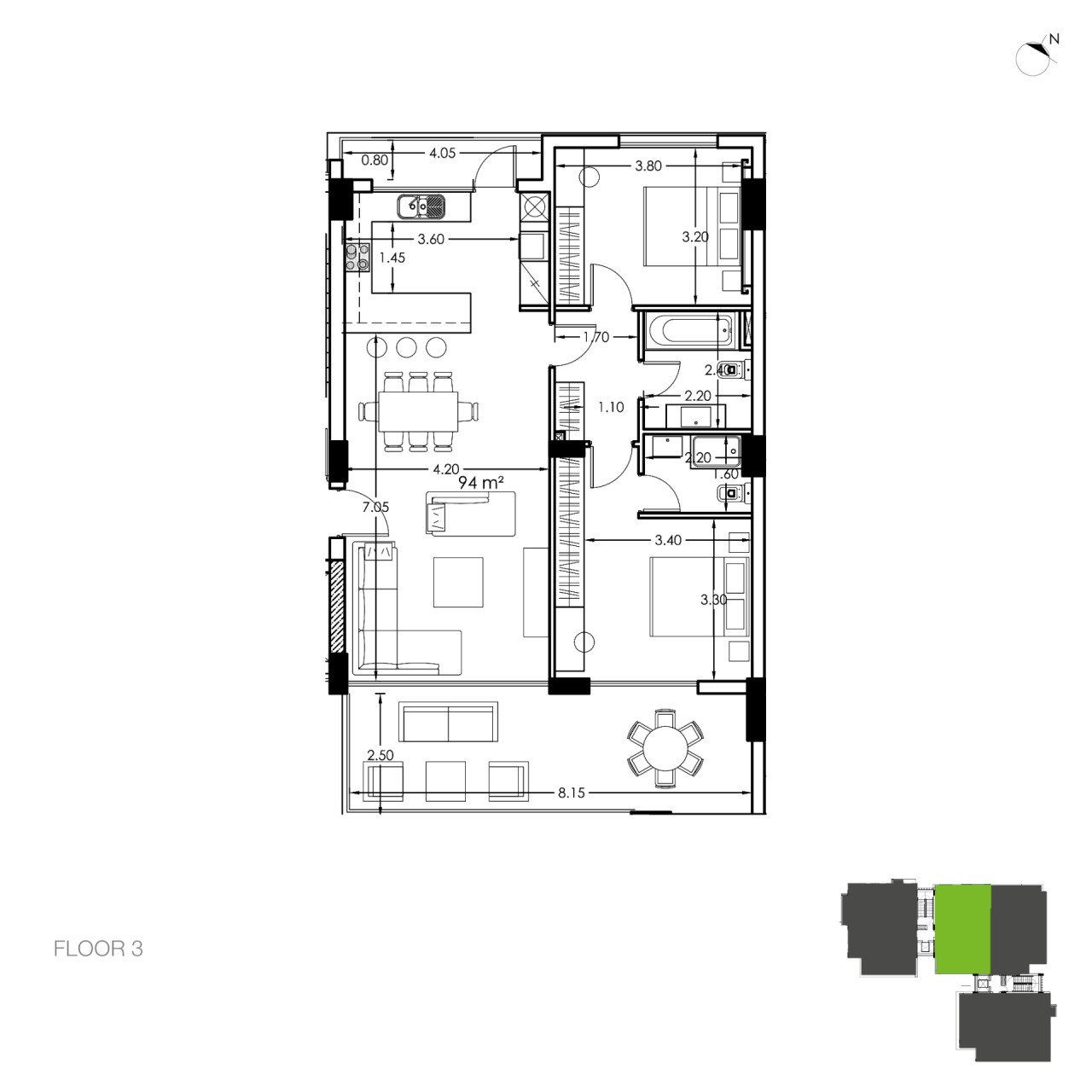 For Rent: Apartments, Papas Area, Limassol, Cyprus FC-61222 - #3