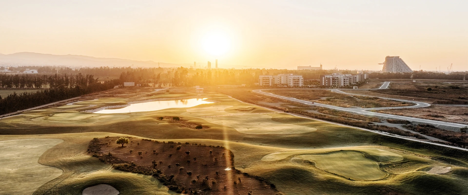 Development of new residential real estate within a golf resort Lanitis Golf Resort