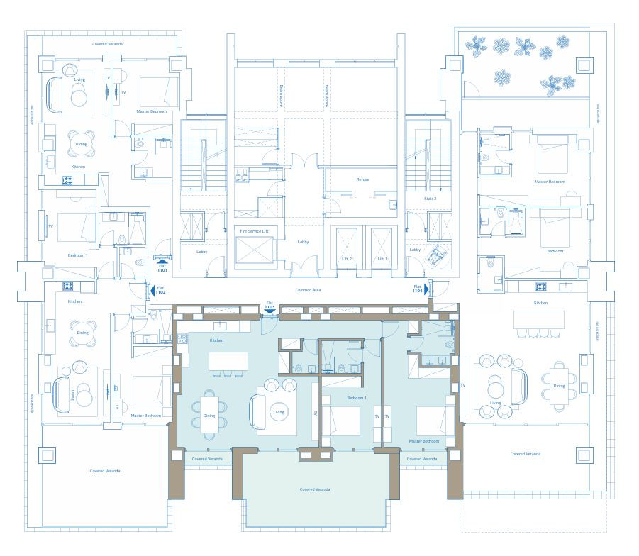 For Rent: Apartments, Posidonia Area, Limassol, Cyprus FC-61520 - #18