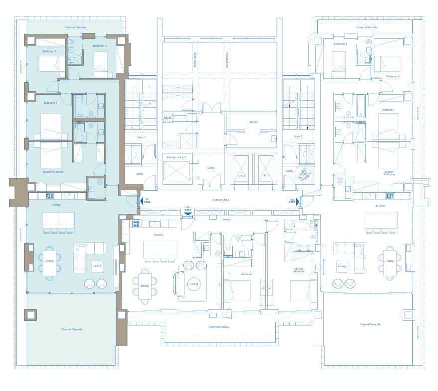 For Rent: Apartments, Posidonia Area, Limassol, Cyprus FC-61522 - #18
