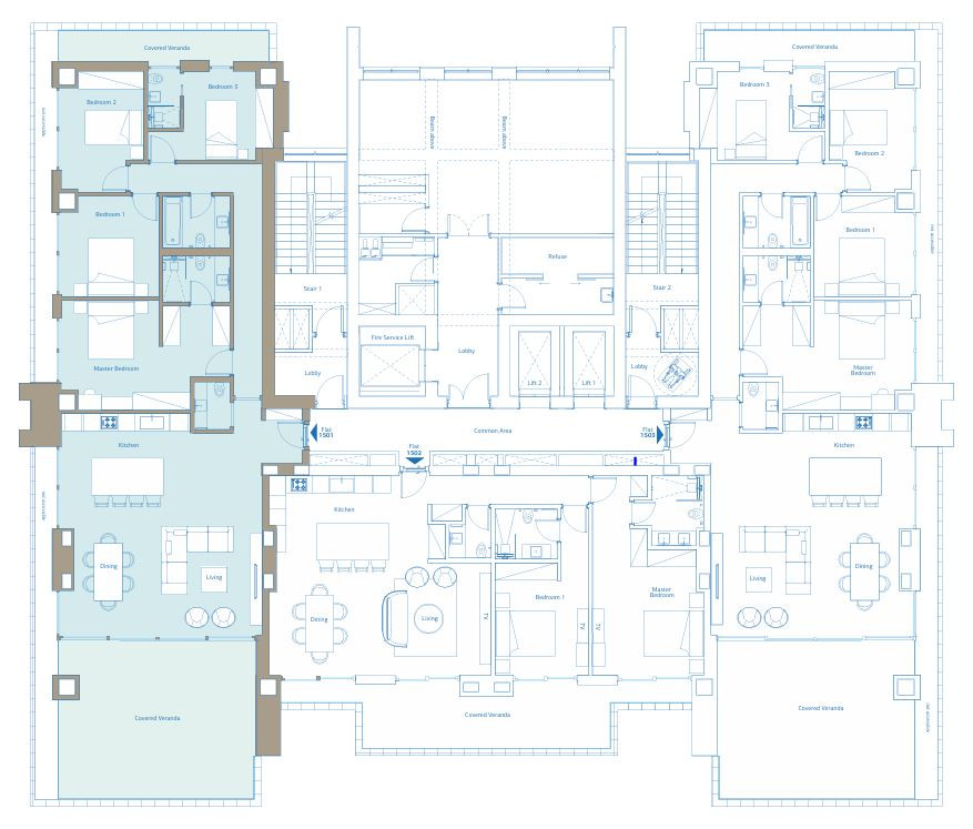 For Rent: Apartments, Posidonia Area, Limassol, Cyprus FC-61525 - #4