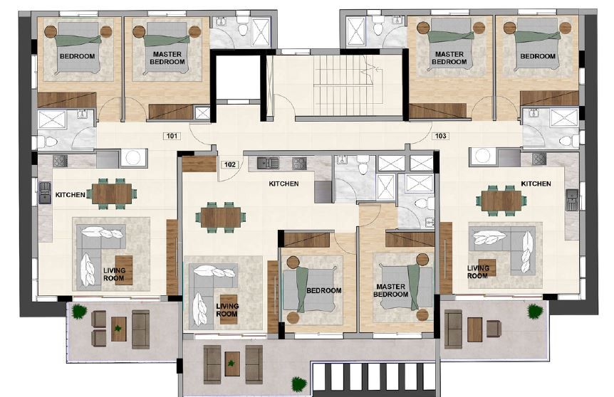 For Sale: Apartments, Kapsalos, Limassol, Cyprus FC-61734 - #5