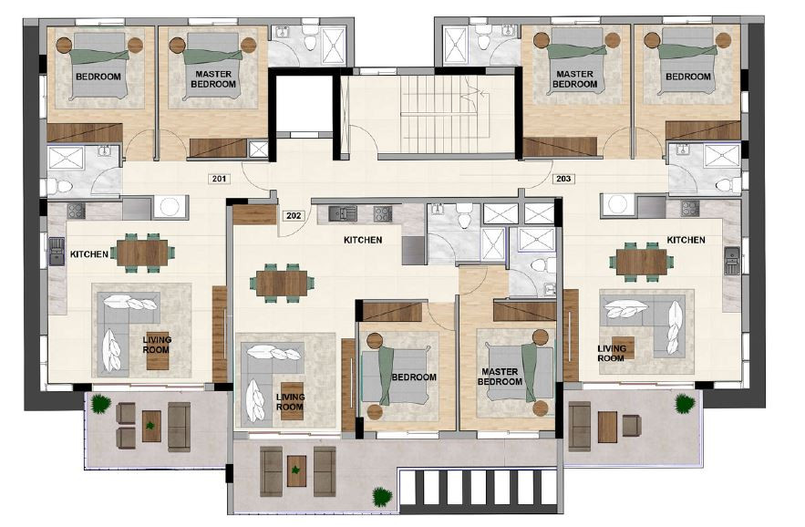For Sale: Apartments, Kapsalos, Limassol, Cyprus FC-61735 - #6