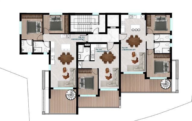 For Sale: Apartments, Germasoyia, Limassol, Cyprus FC-61805 - #7