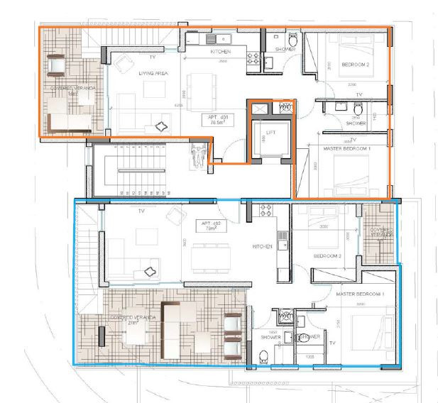 For Sale: Penthouse, Larnaca Port, Larnaca, Cyprus FC-61889 - #8 For Sale: Penthouse, Larnaca Port, Larnaca, Cyprus FC-61889 - #8