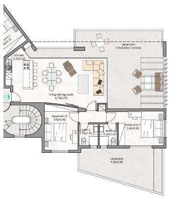 For Sale: Penthouse, Konia, Paphos, Cyprus FC-62133 - #7