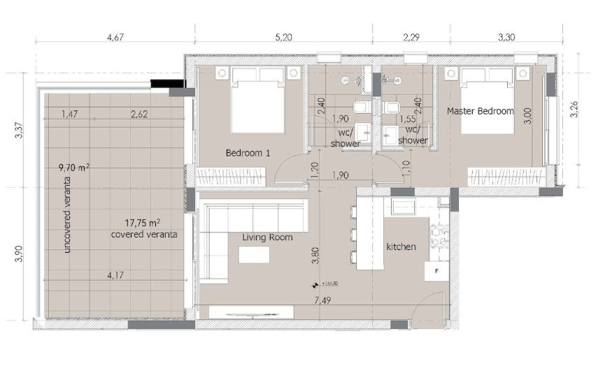 For Sale: Apartments, Agia Fyla, Limassol, Cyprus FC-62348 - #11