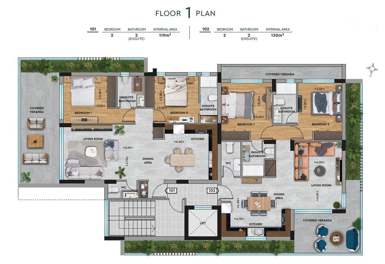 For Sale: Apartments, Columbia, Limassol, Cyprus FC-62439 - #4