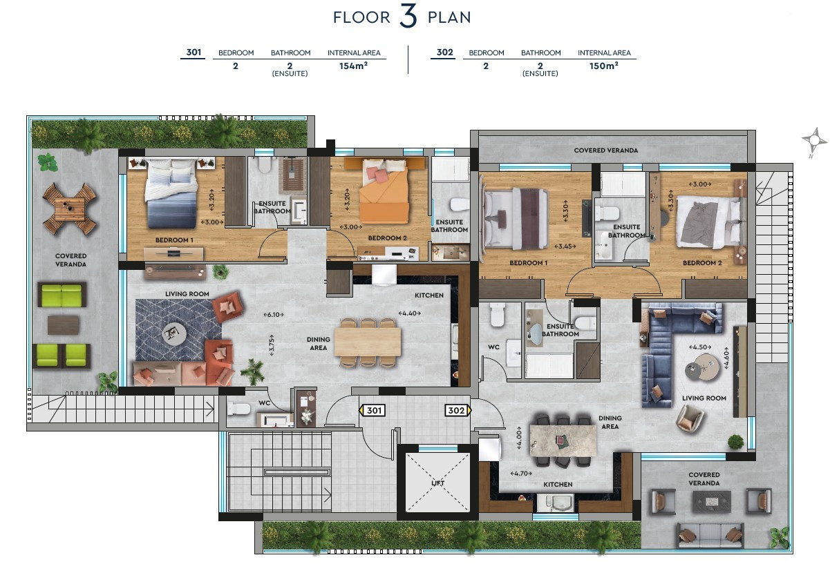 For Sale: Penthouse, Columbia, Limassol, Cyprus FC-62445 - #5