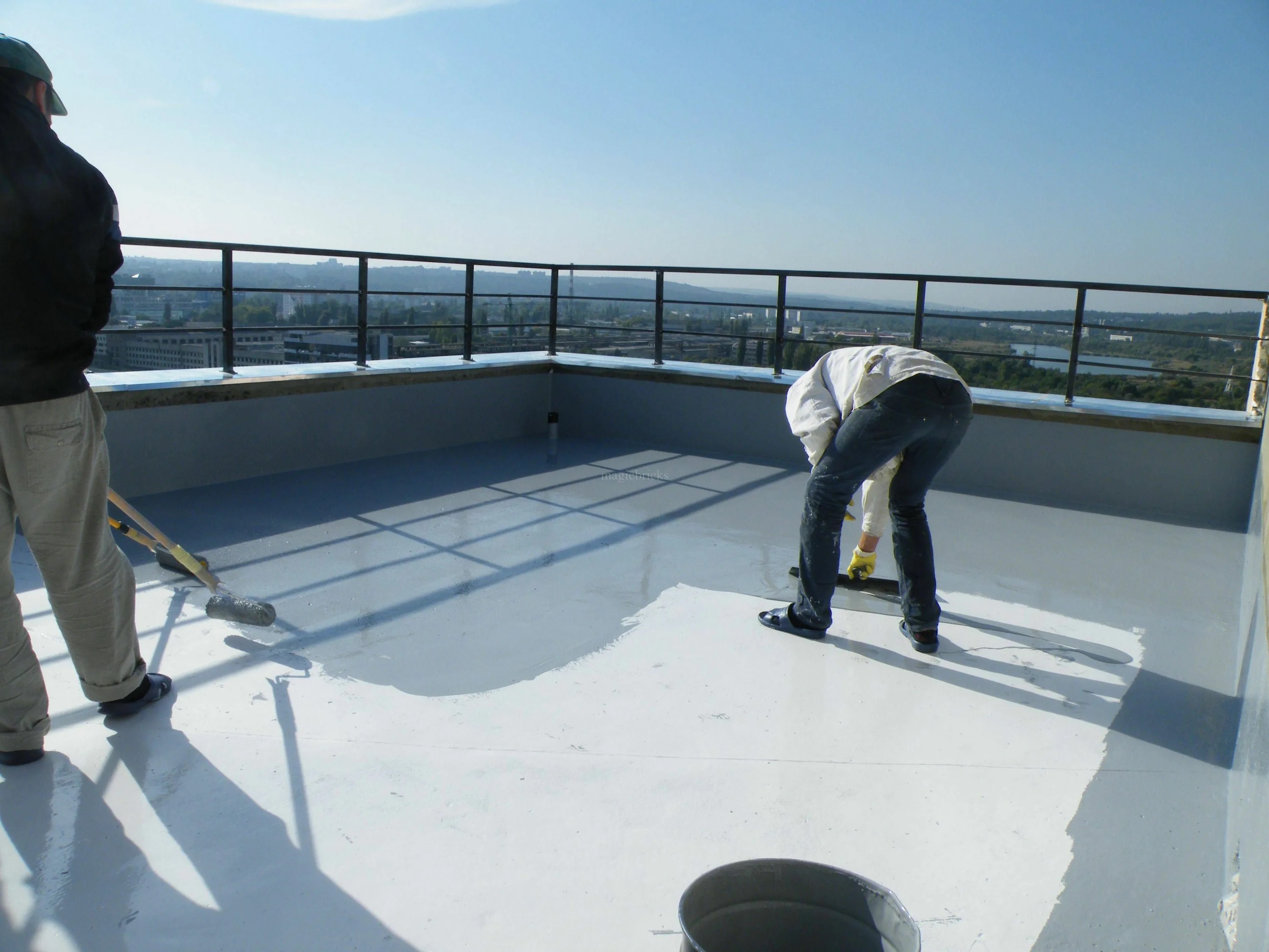 Waterproofing of exploited roofs: how to protect a penthouse in Cyprus from leaks