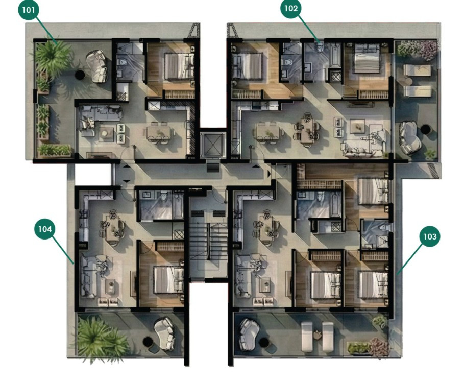 For Sale: Apartments, Kiti, Larnaca, Cyprus FC-62987 - #19