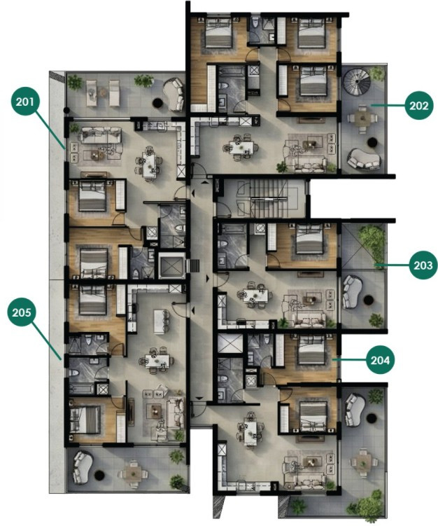 For Sale: Penthouse, Kiti, Larnaca, Cyprus FC-62991 - #17