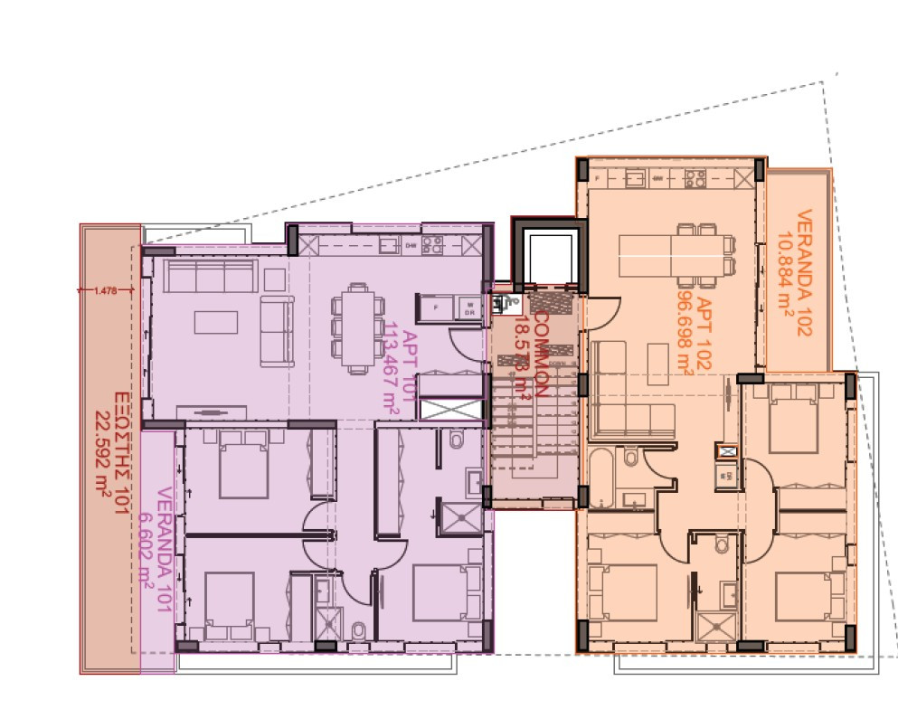 For Sale: Apartments, Livadia, Larnaca, Cyprus FC-63157 - #6