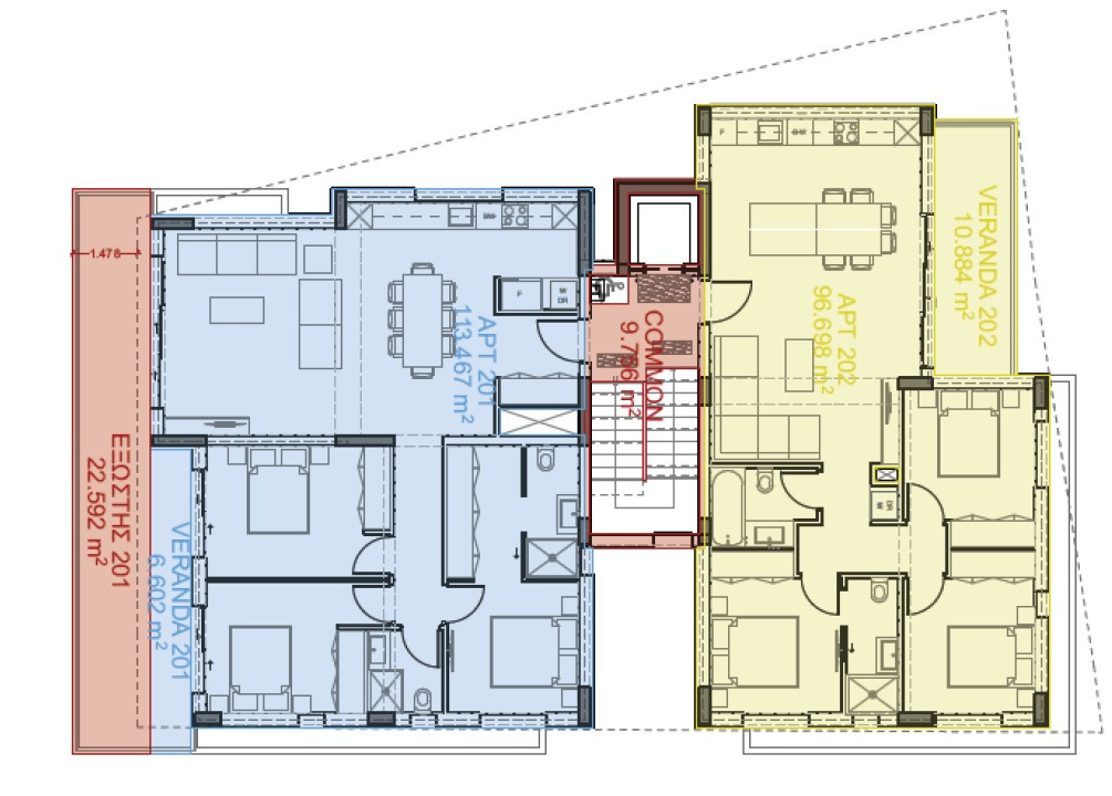 For Sale: Penthouse, Livadia, Larnaca, Cyprus FC-63158 - #6