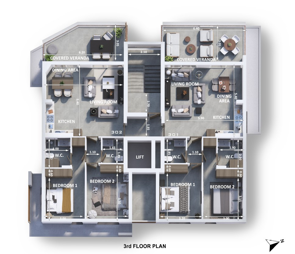 For Sale: Penthouse, Drosia, Larnaca, Cyprus FC-57332 - #7 For Sale: Penthouse, Drosia, Larnaca, Cyprus FC-57332 - #7