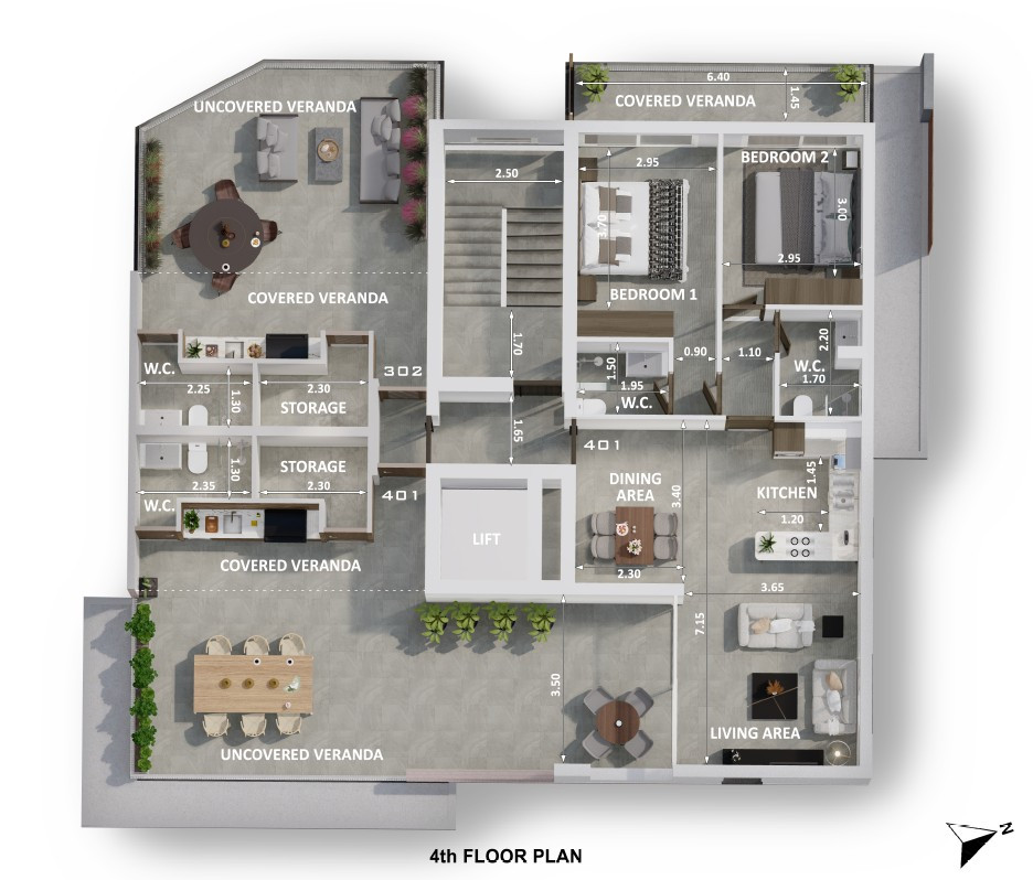 For Sale: Penthouse, Drosia, Larnaca, Cyprus FC-57332 - #8