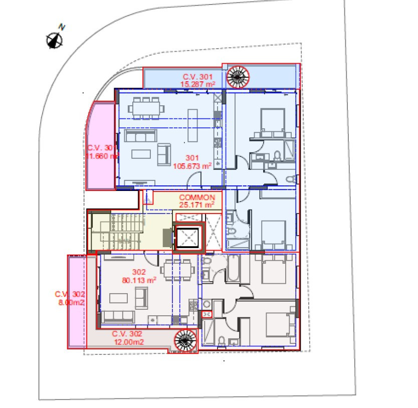 For Sale: Penthouse, Sotiros, Larnaca, Cyprus FC-63154 - #4
